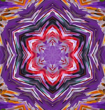 Soyut kaleydoskop arkaplanı. Çoklu renkli kaleydoskop dokusu.