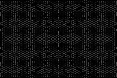 Soyut arkaplan. Monokrom dokusu. Beyaz arkaplanda siyah beyaz çizgiler.