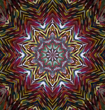 Soyut kaleydoskop arkaplanı. Çoklu renkli kaleydoskop dokusu.