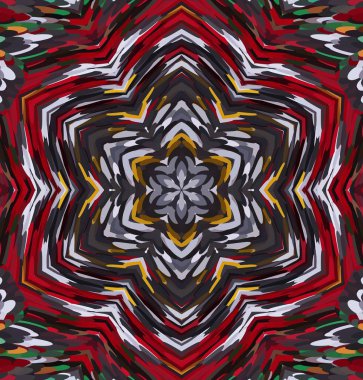 Soyut kaleydoskop arkaplanı. Çoklu renkli kaleydoskop dokusu.