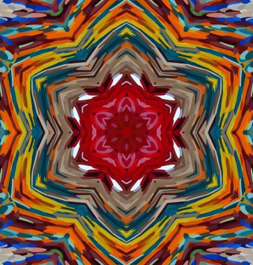 Soyut kaleydoskop arkaplanı. Çoklu renkli kaleydoskop dokusu.