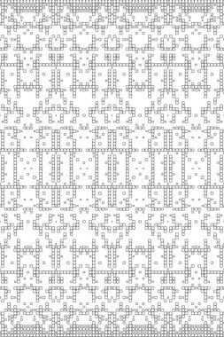 Soyut arkaplan. Monokrom dokusu. Beyaz arkaplanda siyah beyaz çizgiler.