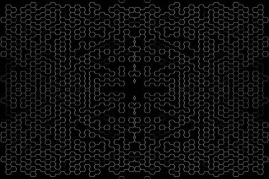 Soyut arkaplan. Monokrom dokusu. Beyaz arkaplanda siyah beyaz çizgiler.