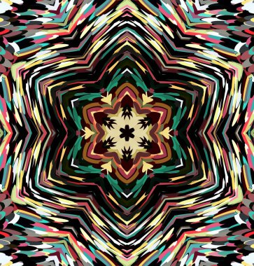 Soyut kaleydoskop arkaplanı. Çoklu renkli kaleydoskop dokusu.