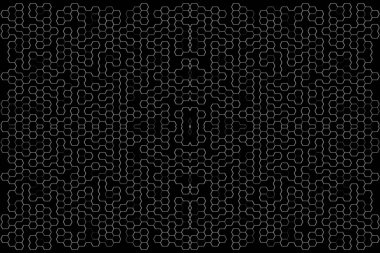 Soyut arkaplan. Monokrom dokusu. Beyaz arkaplanda siyah beyaz çizgiler.