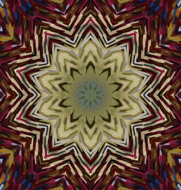 Soyut kaleydoskop arkaplanı. Çoklu renkli kaleydoskop dokusu.