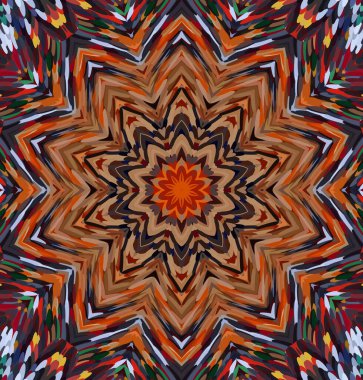 Soyut kaleydoskop arkaplanı. Çoklu renkli kaleydoskop dokusu.