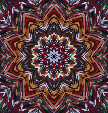 Soyut kaleydoskop arkaplanı. Çoklu renkli kaleydoskop dokusu.