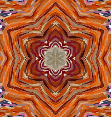 Soyut kaleydoskop arkaplanı. Çoklu renkli kaleydoskop dokusu.