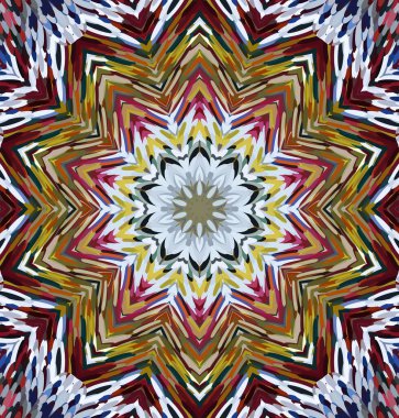 Soyut kaleydoskop arkaplanı. Çoklu renkli kaleydoskop dokusu.