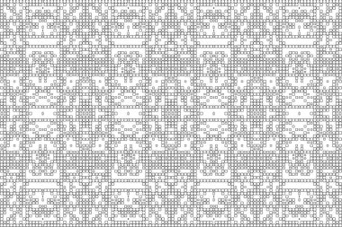 Soyut arkaplan. Monokrom dokusu. Beyaz arkaplanda siyah beyaz çizgiler.