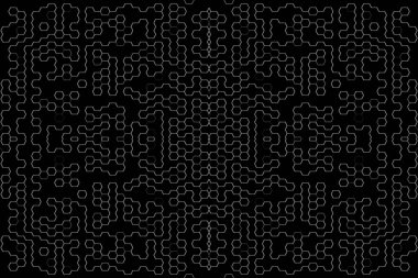 Soyut arkaplan. Monokrom dokusu. Beyaz arkaplanda siyah beyaz çizgiler.