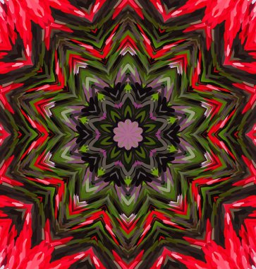 Soyut kaleydoskop arkaplanı. Çoklu renkli kaleydoskop dokusu.