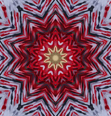 Soyut kaleydoskop arkaplanı. Çoklu renkli kaleydoskop dokusu.