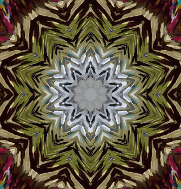 Soyut kaleydoskop arkaplanı. Çoklu renkli kaleydoskop dokusu.