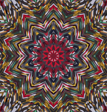 Soyut kaleydoskop arkaplanı. Çoklu renkli kaleydoskop dokusu.