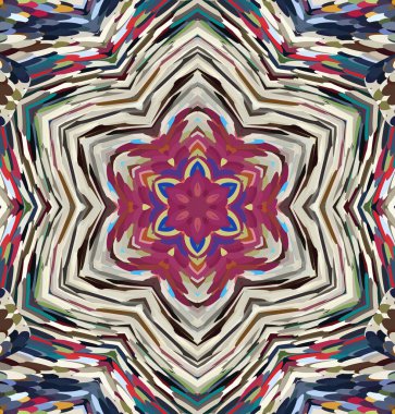 Soyut kaleydoskop arkaplanı. Çoklu renkli kaleydoskop dokusu.