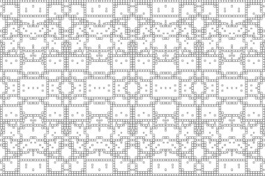 Soyut arkaplan. Monokrom dokusu. Beyaz arkaplanda siyah beyaz çizgiler.