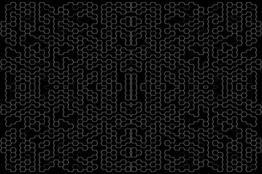 Soyut arkaplan. Monokrom dokusu. Beyaz arkaplanda siyah beyaz çizgiler.