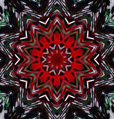 Soyut kaleydoskop arkaplanı. Çoklu renkli kaleydoskop dokusu.