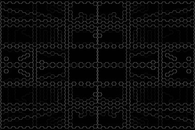 Soyut arkaplan. Monokrom dokusu. Beyaz arkaplanda siyah beyaz çizgiler.