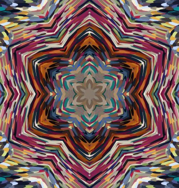 Soyut kaleydoskop arkaplanı. Çoklu renkli kaleydoskop dokusu.