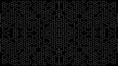 Soyut arkaplan. Monokrom dokusu. Beyaz arkaplanda siyah beyaz çizgiler.