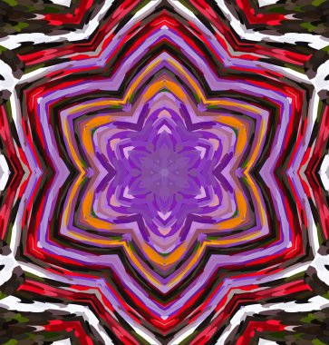 Soyut kaleydoskop arkaplanı. Çoklu renkli kaleydoskop dokusu.