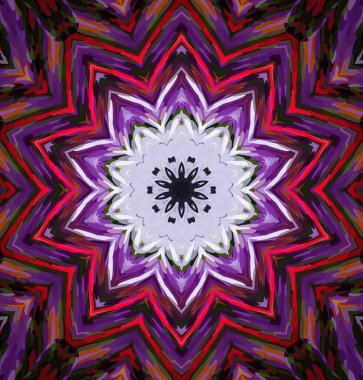 Soyut kaleydoskop arkaplanı. Çoklu renkli kaleydoskop dokusu.