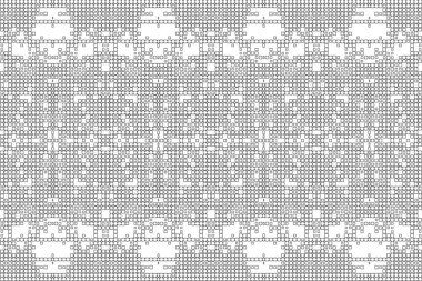 Soyut arkaplan. Monokrom dokusu. Beyaz arkaplanda siyah beyaz çizgiler.