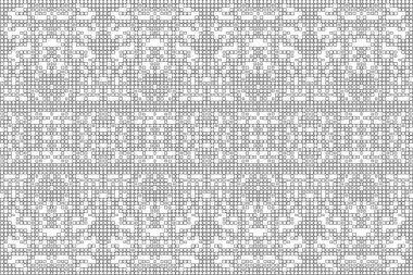 Soyut arkaplan. Monokrom dokusu. Beyaz arkaplanda siyah beyaz çizgiler.