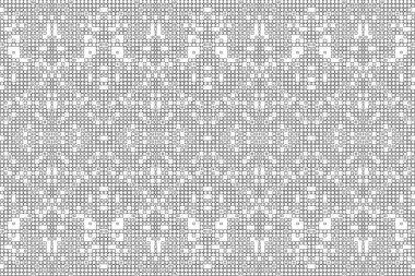 Soyut arkaplan. Monokrom dokusu. Beyaz arkaplanda siyah beyaz çizgiler.