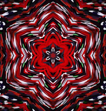 Soyut kaleydoskop arkaplanı. Çoklu renkli kaleydoskop dokusu.