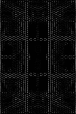 Soyut arkaplan. Monokrom dokusu. Beyaz arkaplanda siyah beyaz çizgiler.