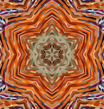 Soyut kaleydoskop arkaplanı. Çoklu renkli kaleydoskop dokusu.