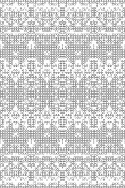 Soyut arkaplan. Monokrom dokusu. Beyaz arkaplanda siyah beyaz çizgiler.