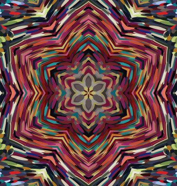 Soyut kaleydoskop arkaplanı. Çoklu renkli kaleydoskop dokusu.