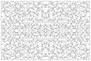 Soyut arkaplan. Monokrom dokusu. Beyaz arkaplanda siyah beyaz çizgiler.