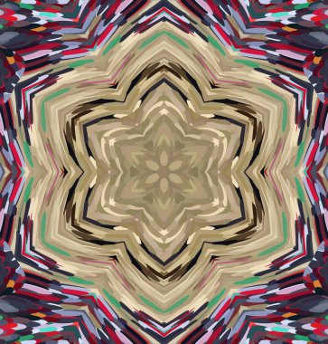 Soyut kaleydoskop arkaplanı. Çoklu renkli kaleydoskop dokusu.