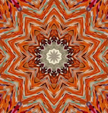 Soyut kaleydoskop arkaplanı. Çoklu renkli kaleydoskop dokusu.