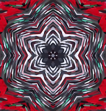 Soyut kaleydoskop arkaplanı. Çoklu renkli kaleydoskop dokusu.