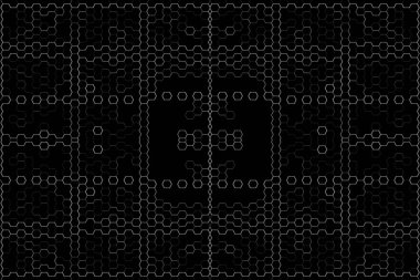 Soyut arkaplan. Monokrom dokusu. Beyaz arkaplanda siyah beyaz çizgiler.