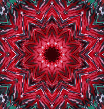 Soyut kaleydoskop arkaplanı. Çoklu renkli kaleydoskop dokusu.