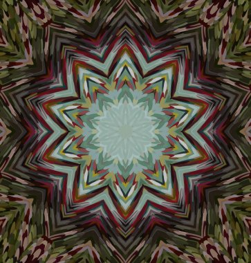 Soyut kaleydoskop arkaplanı. Çoklu renkli kaleydoskop dokusu.