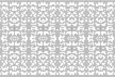 Soyut arkaplan. Monokrom dokusu. Beyaz arkaplanda siyah beyaz çizgiler.