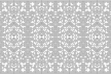 Soyut arkaplan. Monokrom dokusu. Beyaz arkaplanda siyah beyaz çizgiler.