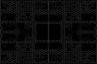 Soyut arkaplan. Monokrom dokusu. Beyaz arkaplanda siyah beyaz çizgiler.