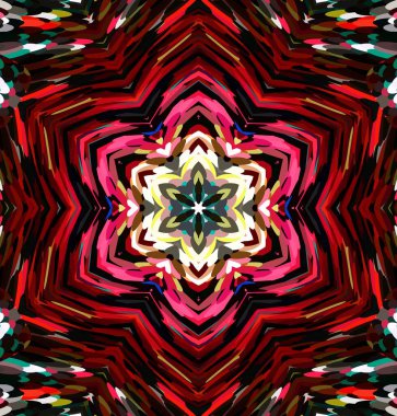 Soyut kaleydoskop arkaplanı. Çoklu renkli kaleydoskop dokusu.