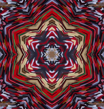 Soyut kaleydoskop arkaplanı. Çoklu renkli kaleydoskop dokusu.