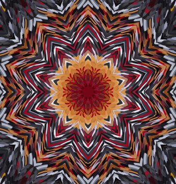 Soyut kaleydoskop arkaplanı. Çoklu renkli kaleydoskop dokusu.